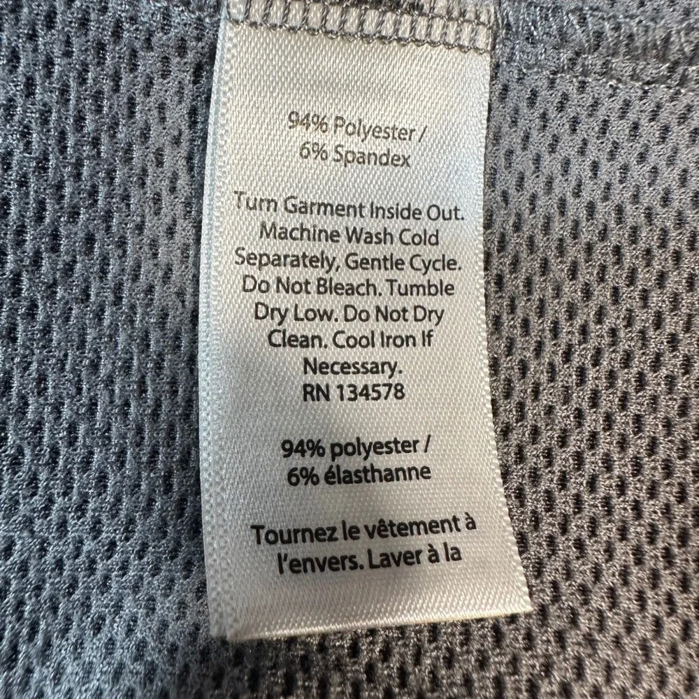 Vineyard Vines 1/4 Zip Pullover Mens XL Gray Performance Chest Pocket 1K2297